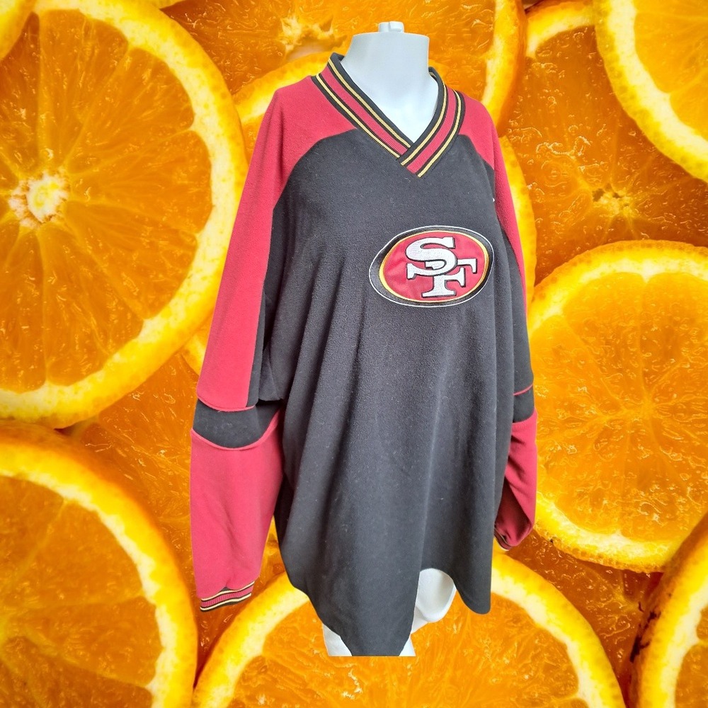 NFL Players San Francisco‎ 49ers Garcia #5 Fleece Pullover Sweatshirt XXL